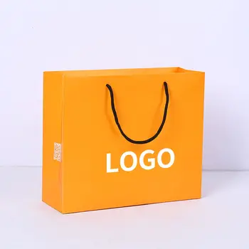 Lüks Moda Özel Tasarım Logo Baskı Çevre Dostu Alışveriş Ambalajı Saplı Beyaz Karton Kağıt Torbalar
