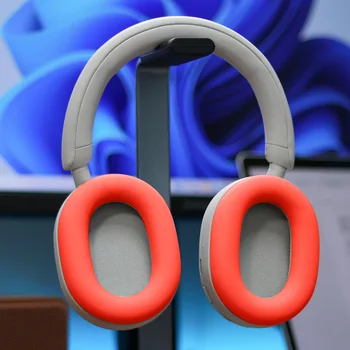 2 adet Kulak Yastıkları Kapak Yedek Silikon Kulaklık Kılıfı Yıkanabilir Ter Geçirmez Gürültü Azaltma Sony WH-1000XM5 Kulaklık
