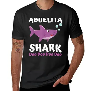 Abuelita Köpekbalığı Doo Doo Eşleşen Aile Köpekbalığı Seti T-Shirt erkek hayvan baskı gömlek ağır t shirt erkek t shirt