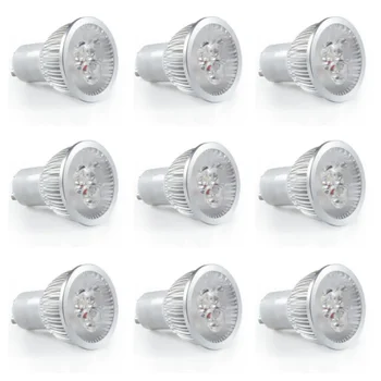 Parlak MR16 GU10 LED ampul lamba AC 220 V DC 12 V Bombillas LED lamba spot LED Spot ışıkları ışık 9 W 12 W 15 W