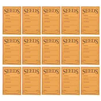 100 adet Kraft Kağıt Zarflar Küçük Zarflar Bitki Tohumları Zarflar Sebze Tohumları Zarflar