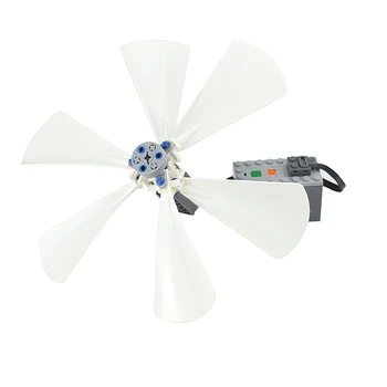 Yüksek teknoloji Parçaları Rüzgar fan kanatları Yapı Taşı Aksesuarları 89509 Pervane Parçaları İle Uyumlu Marka DIY EV3 Oyuncaklar