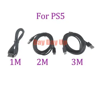 1 ADET PS5 Denetleyici Kablosuz Denetleyici Gamepad şarj kablosu için PS5 / Anahtarı Pro USB Tip-C Oyun Joystick Güç Kablosu