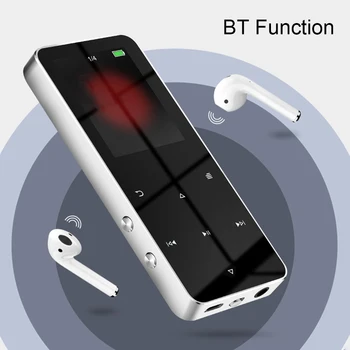 80GB Taşınabilir Müzik Çalar Hoparlör ile Bluetooth Uyumlu 5.0 MP3 Öğrenci Walkman 1.8 İnç Renkli Dokunmatik Ekran 300mAh Pil