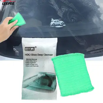 Araba Pencere Cam Temizleme Aksesuarları Çizikler Onarım araba bakımı Yüzey Temizleme Sihirli Sünger Kaldırmak Yağ Filmi 1 ADET HGKJ