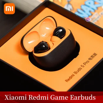 Orijinal Xiaomi Redmi Tomurcukları 5 Pro Oyun Sürümü 52dB Gürültü İptal Bluetooth TWS Kulaklık 40H Pil Ömrü Xiaomi Kulakiçi 5 pro