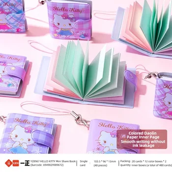 2 adet Mini Dizüstü Sanrio Hellokitty Öğrenci El Kitabı Kawaii Okul Yazma Malzemeleri İlköğretim Hediye Çocuklar İçin Yazma Malzemeleri