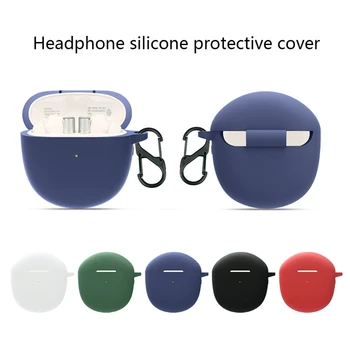 1 Adet Yıkanabilir Silikon Koruyucu Kapak Kabuk Uzun Süre Kullanım kulaklık kutusu-realme Tomurcukları Hava 2 TWS 