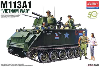 AKADEMI AC13266 1/35 M113A1 Vietnam Versiyonu zırhlı araç model seti