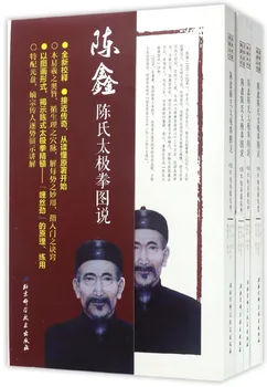 Chen Xin Chen tarzı TaijiquanTai Chi illüstrasyon Kitap Çin Dövüş sanatları Ustaları Çalışır