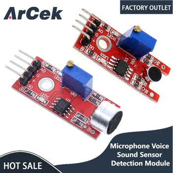 Mikrofon Ses Ses Sensörü Algılama Modülü Arduino AVR PIC Analog Dijital Çıkış Sensörleri KY-038 KY-037
