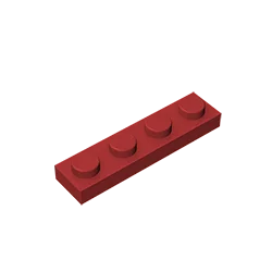 Yapı Taşları LEGO ile Uyumlu 3710 Plaka 1x4 Teknik MOC Aksesuarları parça düzeneği Seti Tuğla DIY