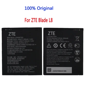 100 % Yeni Orijinal ZTE Blade L8 Pil Li3820T43P4h695945 2050mAh ZTE Blade A3 2019 Yüksek Kaliteli Pil Piller