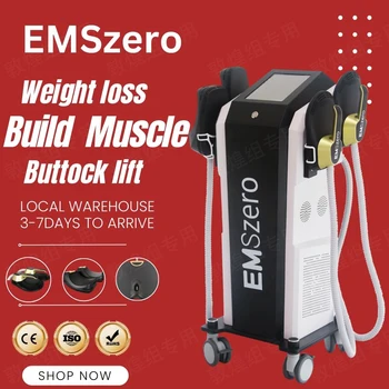 EMSzero Kilo Kaybı Elektromanyetik Uyarıcı Kas Zayıflama Yağ Kaldırma Kas Fitness Şekillendirici Makinesi 4 Kolları 6500w