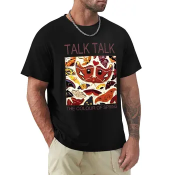 Konuşma Konuşma-Renk Bahar T-Shirt hippi giyim estetik giyim büyük boy t shirt erkekler için