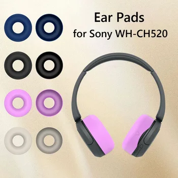 Kulak Pedleri Sony WH-CH520 Kulaklık Kulak Yastıkları Yedek Kulaklık kulaklık yastığı Yumuşak Silikon Kulaklık minder örtüsü Sony WH CH520