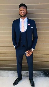 2019 Erkek Takım Elbise Slim Fit Smokin Damat Sağdıç Özel Erkek Takım Elbise Düğün İçin Kingsman Blazer Şarkıcı Sahne Kostüm 3 Adet