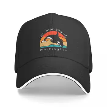 Orcas San Juan Adaları beyzbol şapkası Cosplay güneşlikli kep Erkekler Kapaklar kadın