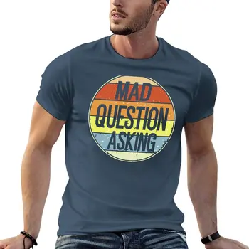 Mad Soru Soran vintage tişört komik t shirt kawaii giysileri erkek pamuklu t shirt