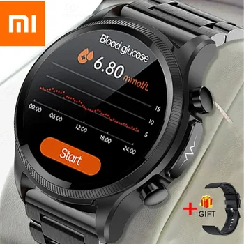 Xiaomi Kan Şekeri Smartwatch EKG + PPG İzleme Kan Basıncı / Şeker Vücut Sıcaklığı Kalp Hızı Saat Spor Smartwatch