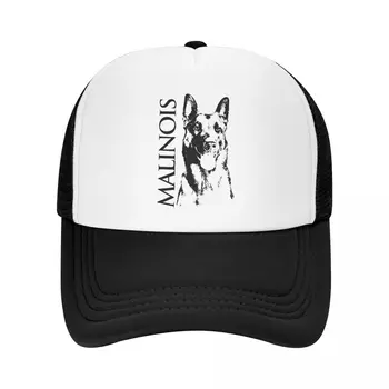 Malinois Köpek Belçika Çoban Mechelaar şoför şapkası Unisex 
Hip-Hop Şapka güneşlikli kep Ayarlanabilir Snapback Kap Örgü beyzbol şapkası Yaz