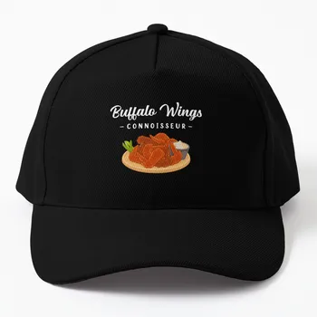 Komik Foodie Kızarmış Tavuk Buffalo Kanatları Uzmanı ürün beyzbol şapkası Çocuk Şapka özel şapkalar Simgesi güneşlikli kep Erkek Şapka kadın