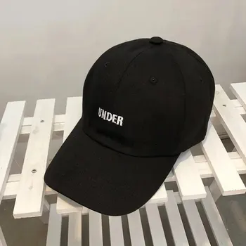 Rahat Unisex Mektup pamuklu beyzbol şapkası Snapback Spor Açık At Kuyruğu Kap Kadın Erkek MEYDAN Hip Hop Şapka Streetwear