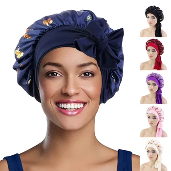 Kadın Kafa Şapka Kap Saç Türban Başkanı Wrap Türban Şapka Banyo Duş Başlığı Banyo Şapka Saç duş boneleri Nightcap