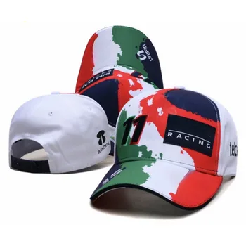 2024 Yeni F1 Yarış Şapka beyzbol şapkası Motosiklet Şapka güneş şapkası Araba Şapka Pamuk Erkekler ve kadınlar Açık Spor Şapka Sokak Giyim