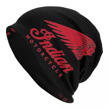 Hint Motosiklet Logo Skullies bere şapkalar Goth Unisex Açık Kapaklar Sıcak Çift kullanımlı Kaput