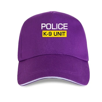 Polis Köpeği K9 K-9 Birim Logosu Siyah Beyzbol şapkası ABD Boyutu