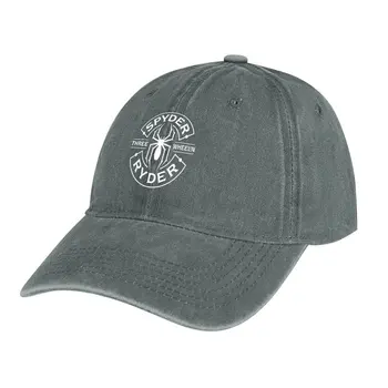 Spyder Ryder kovboy şapkası yuvarlak şapka Vintage Lüks Şapka derby şapka Golf Erkek kadın