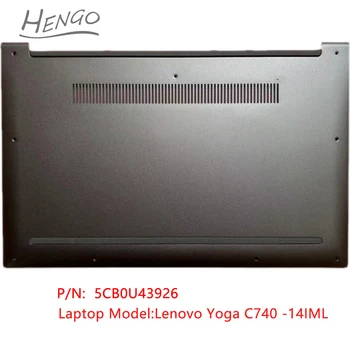 5CB0U43926 Siyah Yeni Orijinal Lenovo Yoga C740-14IML Alt Alt Baz Kılıf Kapak D Kabuk