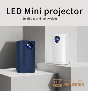 Taşınabilir Projektör Akıllı TV WİFİ Ev Beamer LED Mini Projektör LED Projektör Medya Video Oynatıcı Projektör Ev kullanımı İçin #20