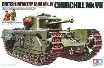 Tamiya 35210 1/35 İngiliz Infnatry Tankı Mk.IV Churchill Mk.VII Plastik model