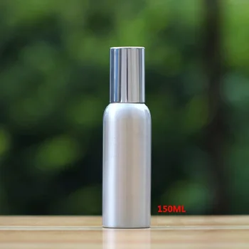 150ml Alüminyum Sprey pompa şişesi Taşınabilir Doldurulabilir Şişe Seyahat Kapları Ambalaj Flakon Boş Kozmetik Şişeleri 200ml