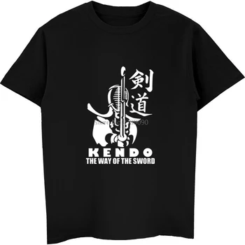 Moda Kendo Tek Strike T-shirt erkek Pamuklu T Shirt Yaz Erkek Kısa Kollu Gömlek Hip Hop Tees Tops Harajuku Streetwear