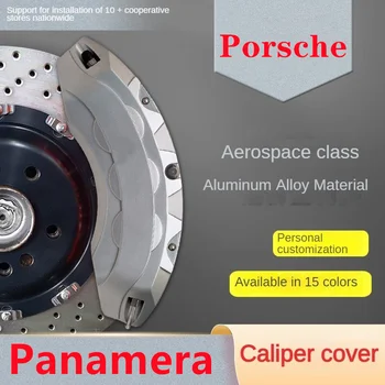 Porsche Panamera için Araba Fren Kaliper Kapağı 3D Kiti Fit 4 Platinum Edition 3.6 L 2013 3.0 T Yönetici GTS Turbo 2014