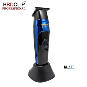 BRDCLİP 817 Tam Vücut Yıkama Ev Erkekler Elektrikli Saç düzeltici LCD Dijital Ekran Kuaför Profesyonel Elektrikli İtici Kesme