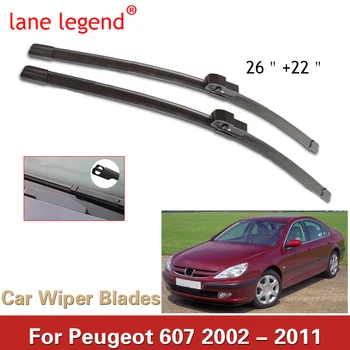 Lane Legend Silecek Ön Cam Silecek Lastikleri Peugeot 607 2002-2011 Için Ön Cam Ön Cam Ön Cam 26