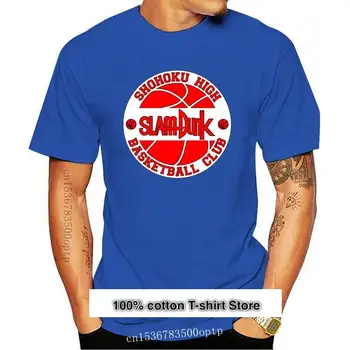 Camiseta de manga corta para hombre y mujer, camisa con logotipo de Shohoku High Basketball Club, Unisex
