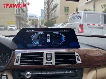 Araba Radyo BMW 3 Serisi 2013-2017 İçin Oto Araba Radyo DSP Kare Keskin Stereo Multimedya Oynatıcı GPS Kablosuz Carplay Kafa Ünitesi