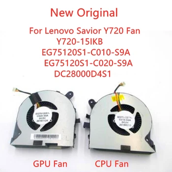 Yeni Orijinal Laptop CPU GPU Soğutma Fanı Lenovo Kurtarıcı Y720 Fan Y720-15IKB EG75120S1-C010-S9A EG75120S1-C020-S9A DC28000D4S1