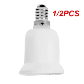 1/2 ADET lot YENİ LED Halojen CFL Akkor ışık B22 to E27 to E14 Taban lamba ampulü Tutucu Dönüştürücü Adaptör aydınlatma Aksesuarları