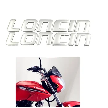 LONCIN Stereo Logo Vücut Rozeti Sticker Dekor Motosiklet Scooter XL125-65-70E XL150 CR9 LX650 K150 CU3 CGLX125 CR3 CR5 CRM125