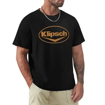 Klipsch Logo T-Shirt komik gümrük büyük boy meyve tezgah erkek t shirt