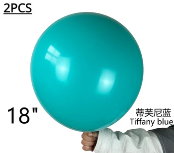 18 İnç Mat Balon Doğum Günü Partisi Dekorasyon Düğün Zemin Patlama Açılış Kutlama Dekorasyon Seti Büyük Balon