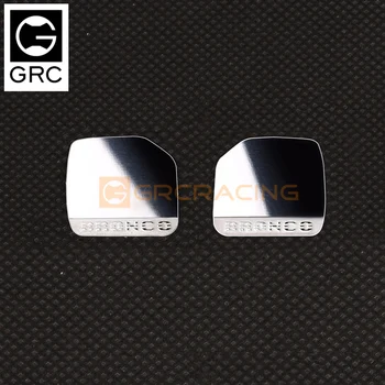 GRC TRX4 paslanmaz çelik dikiz lens için uygun 1/10rc araba TRX - 4 yeni Bronco simülasyon modifiye parçaları