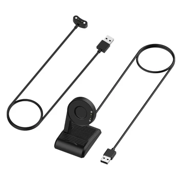 E56B Yükseltilmiş Manyetik Yedek USB şarj kablosu Dock Smartwatch Aksesuarları 100cm Uzunluk uydurma pro5