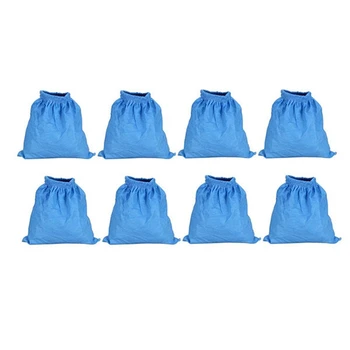 8 Adet Tekstil filtre torbaları Karcher İçin MV1 WD1 WD2 WD3 MV1 Filtre Kapağı Yedek Elektrikli Süpürge filtre torbası